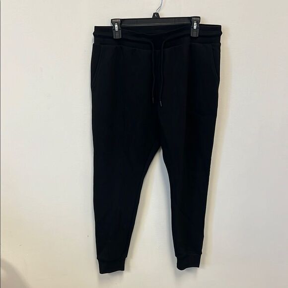 Burnside Black Jogger Pants L - Picture 1 of 5